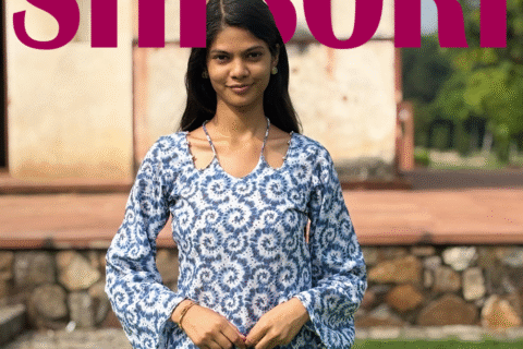 THE SHIBORI KURTI